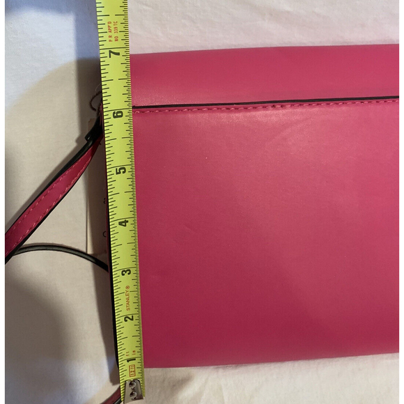 A New Day Pink Flap Closure Clutch W/detachable Crossbody Strap Purse NWT - Picture 11 of 11